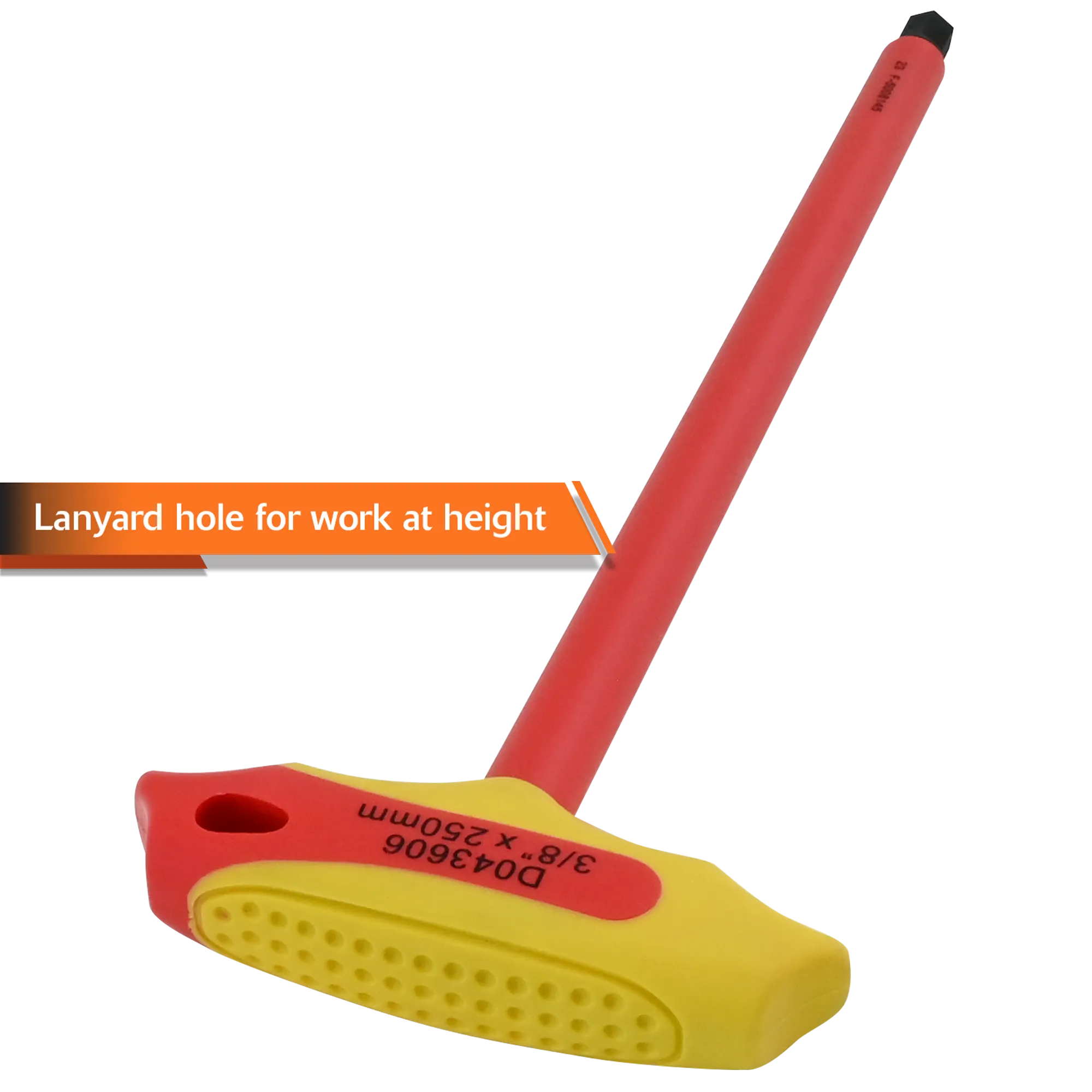 6 Piece Metric Insulated T-Handle Hex Key Set