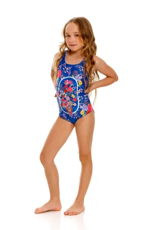 Agua Bendita Nate Vessel Kid's One Piece Swimsuit