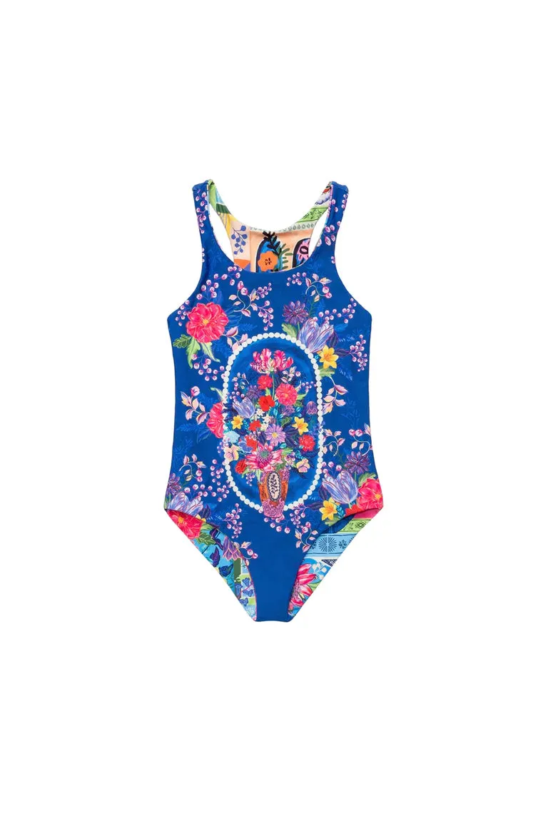 Agua Bendita Nate Vessel Kid's One Piece Swimsuit