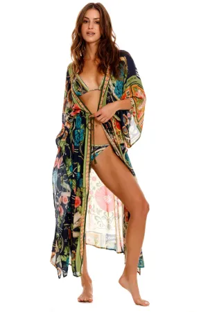 Agua Bendita Sam Harvest Tunic Cover Up
