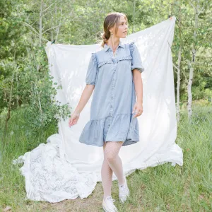 American Summer Chambray Dress