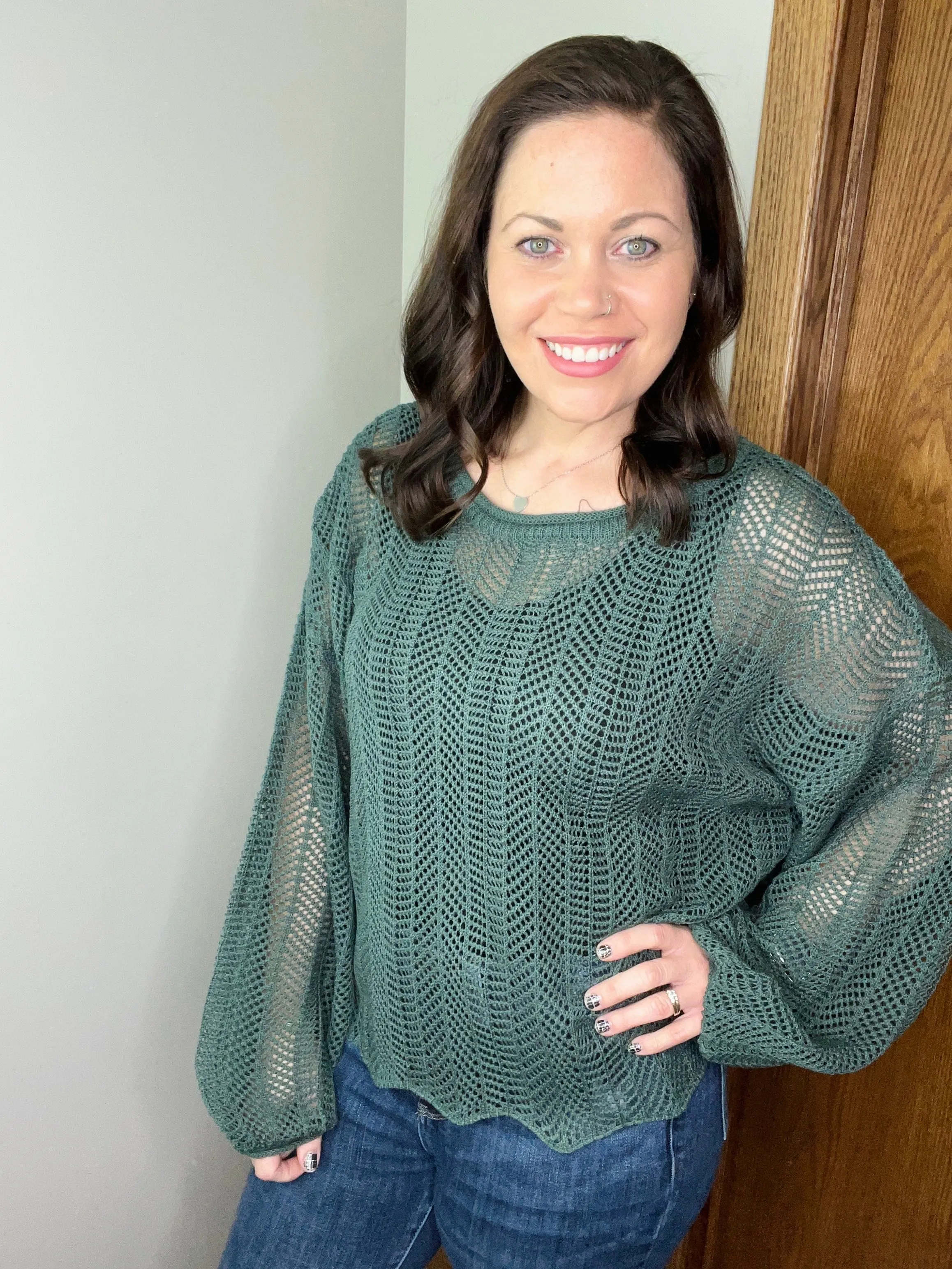 Benefits Top In Ash Jade FINAL SALE