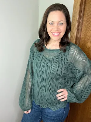 Benefits Top In Ash Jade FINAL SALE