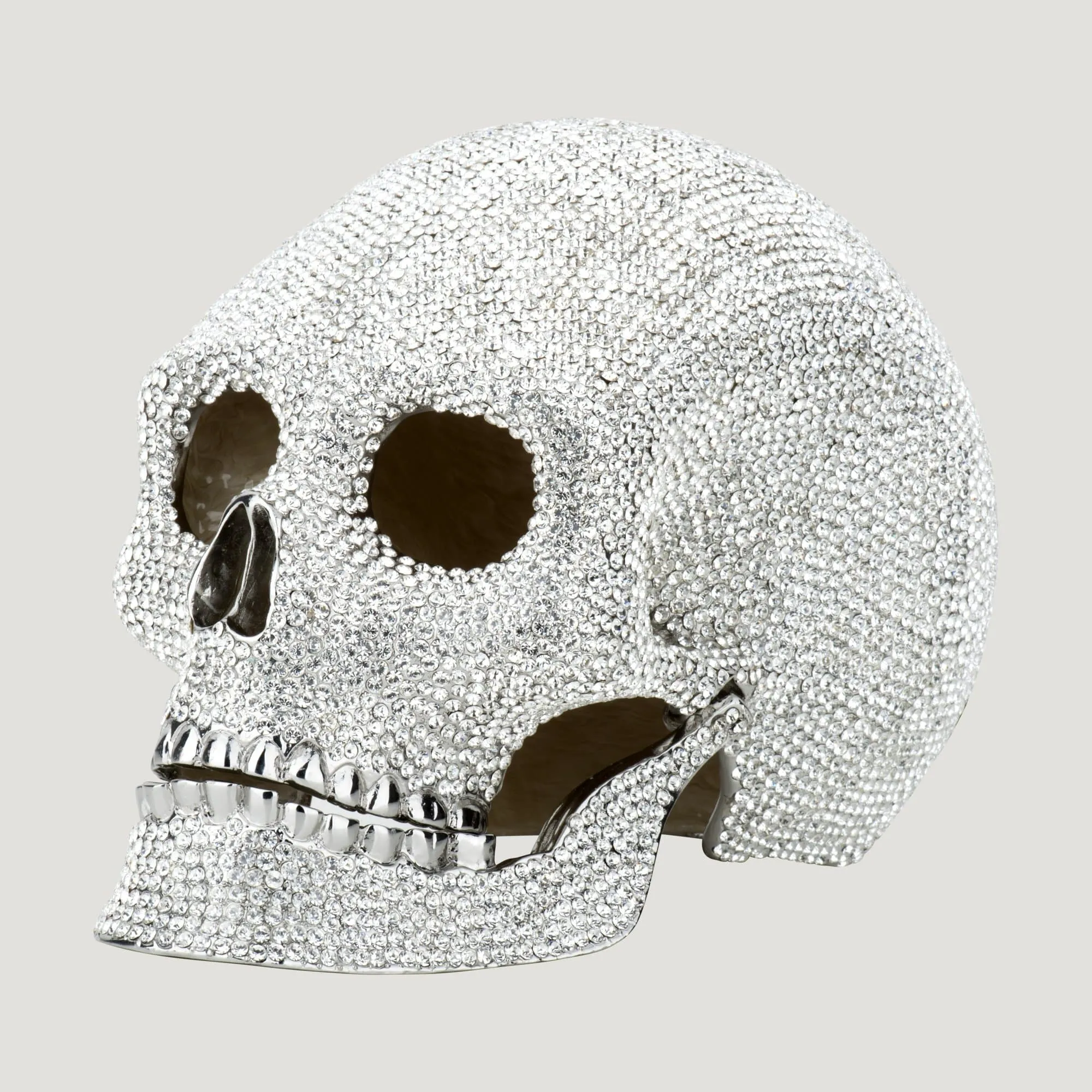 Crystal Skull Head Ornament