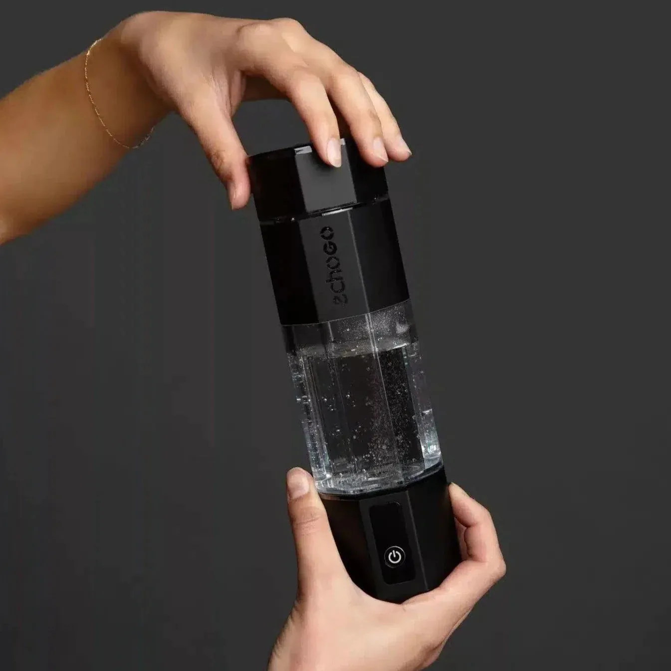 Echo Water Hydrogen Hydration Duo: Echo Go  Bottle & Epic Water Pure Pitcher