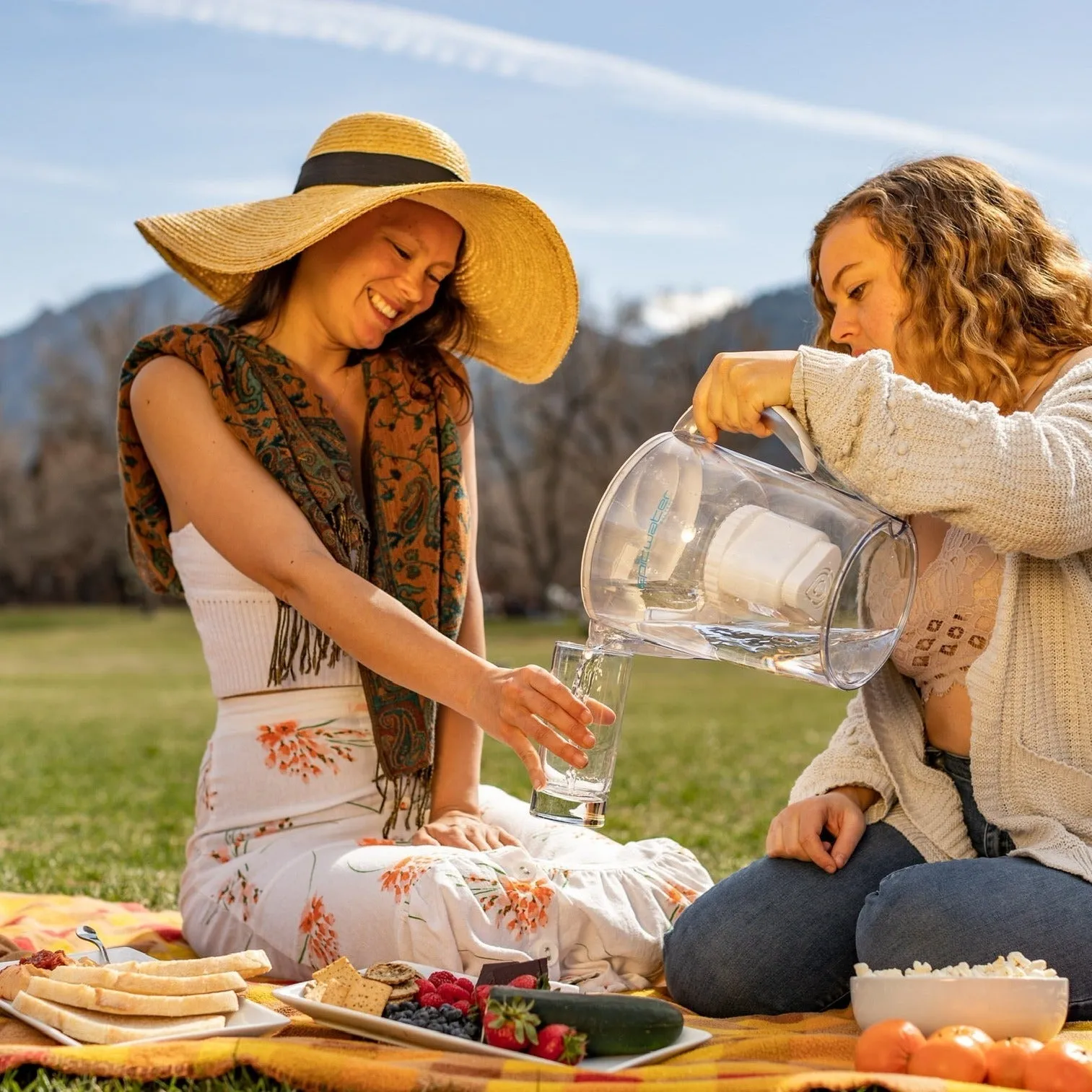 Echo Water Hydrogen Hydration Duo: Echo Go  Bottle & Epic Water Pure Pitcher