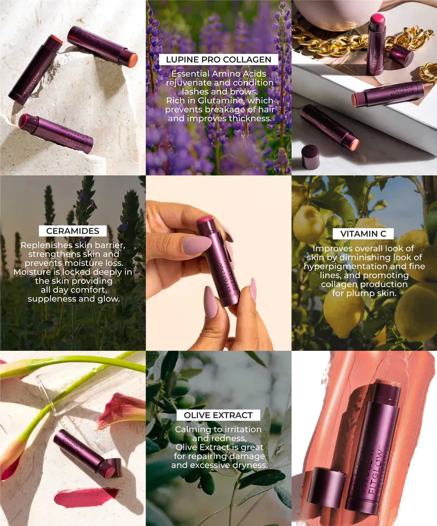 Fitglow Beauty Cloud Collagen Lipstick   Cheek Balm
