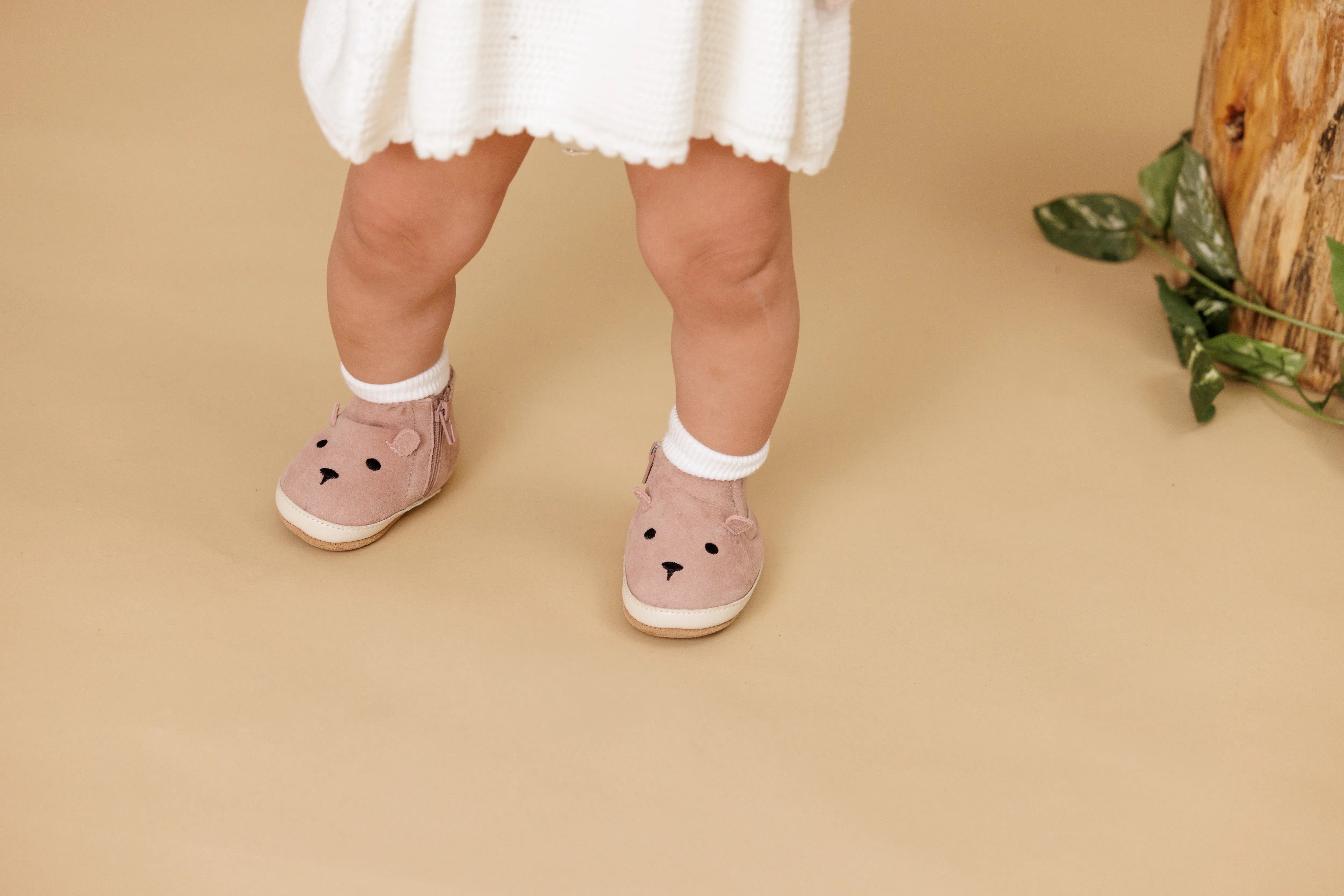 Pretty Brave Cosy Boot - Dusky Pink
