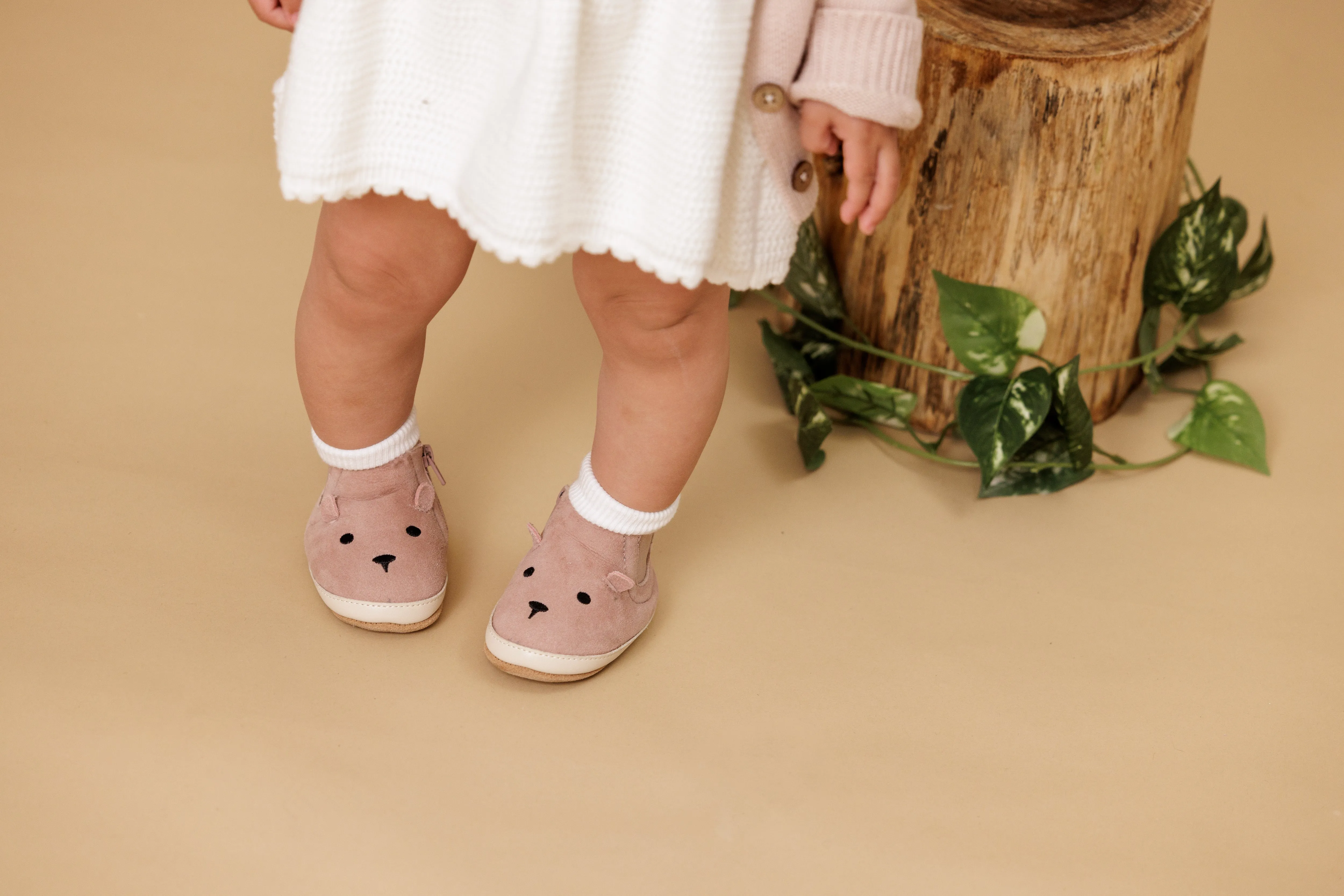 Pretty Brave Cosy Boot - Dusky Pink