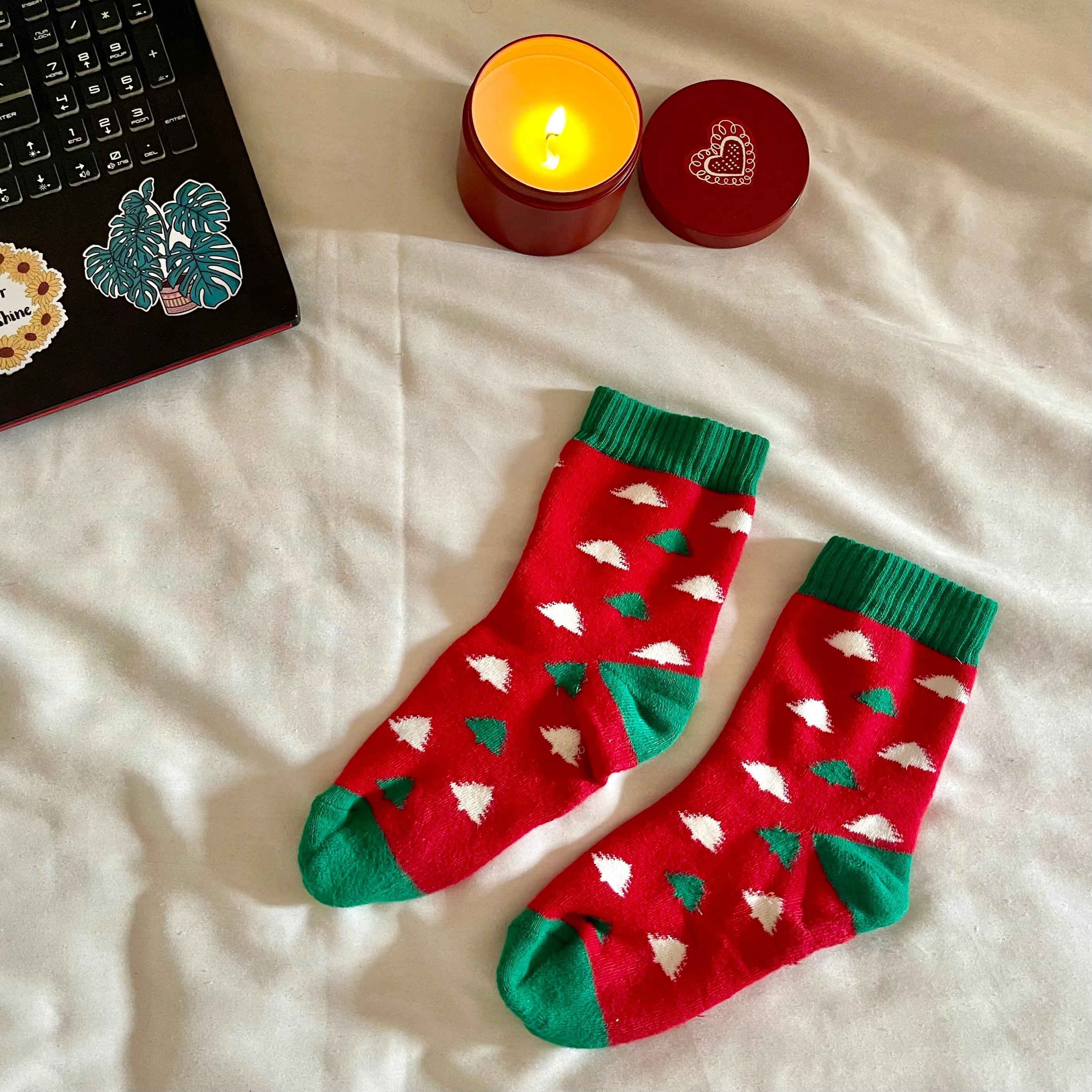 Snuggs Socks Christmas Trees