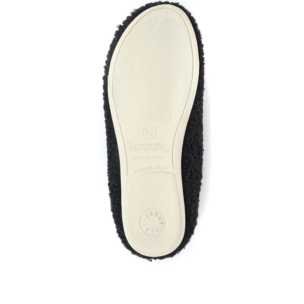 Textured Mule Slippers - FLY34037 / 320 217