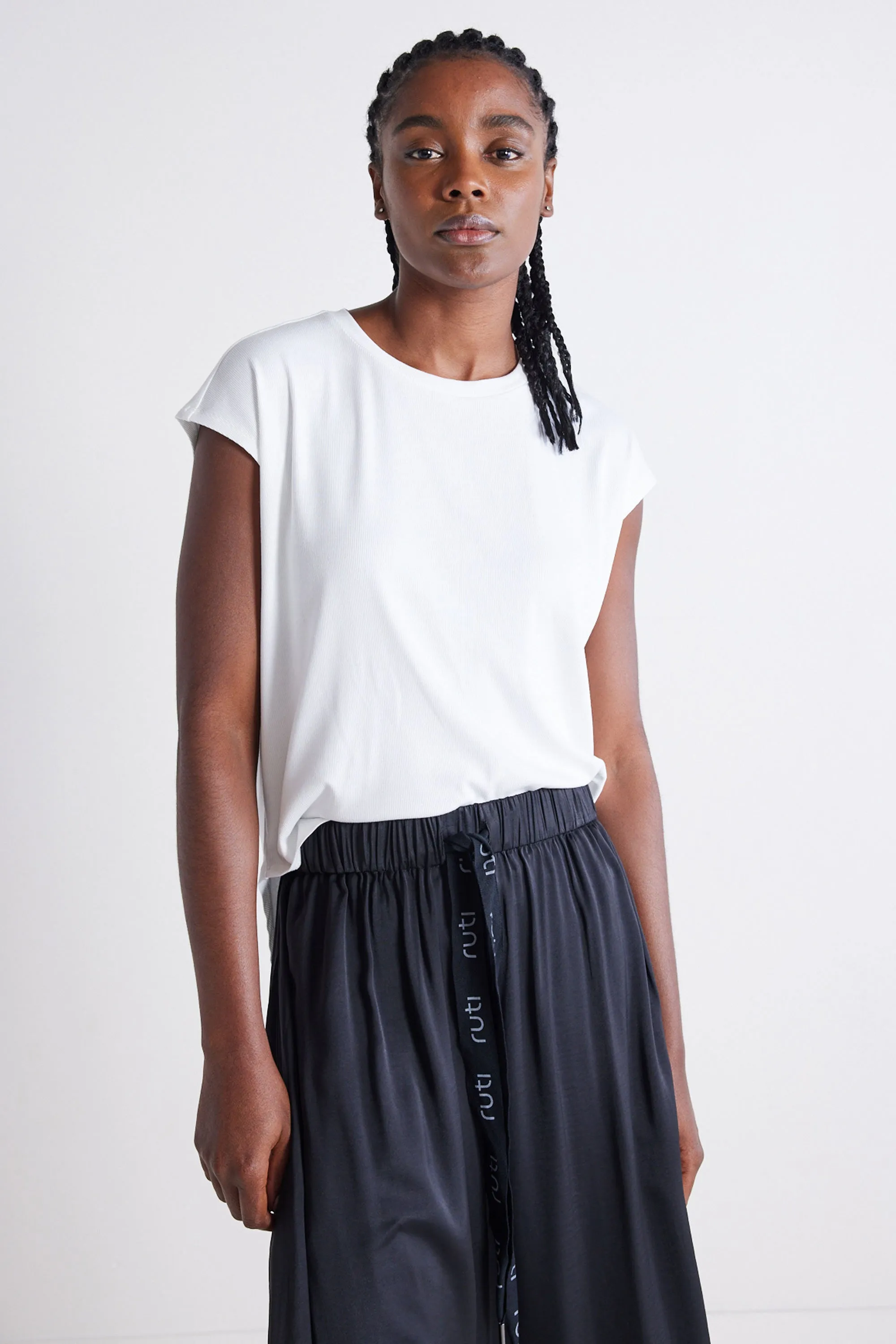 The Ribbed Tuck-In Tee