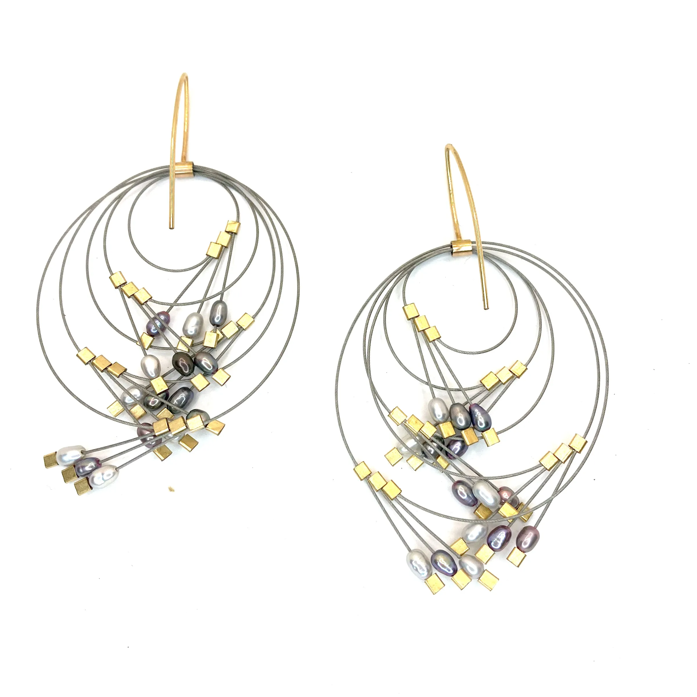 Vertigo Hook Earrings (Large)
