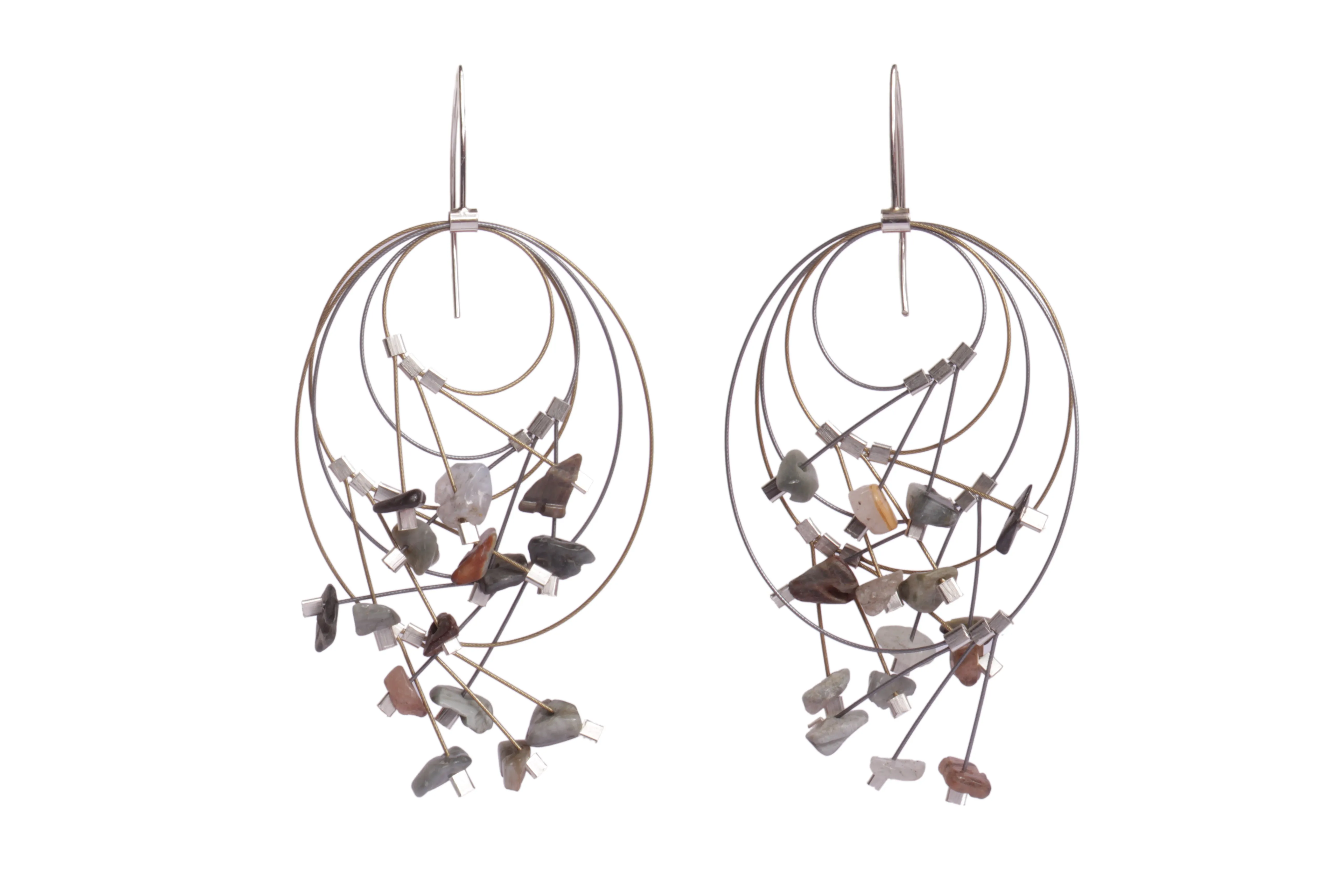 Vertigo Hook Earrings (Large)