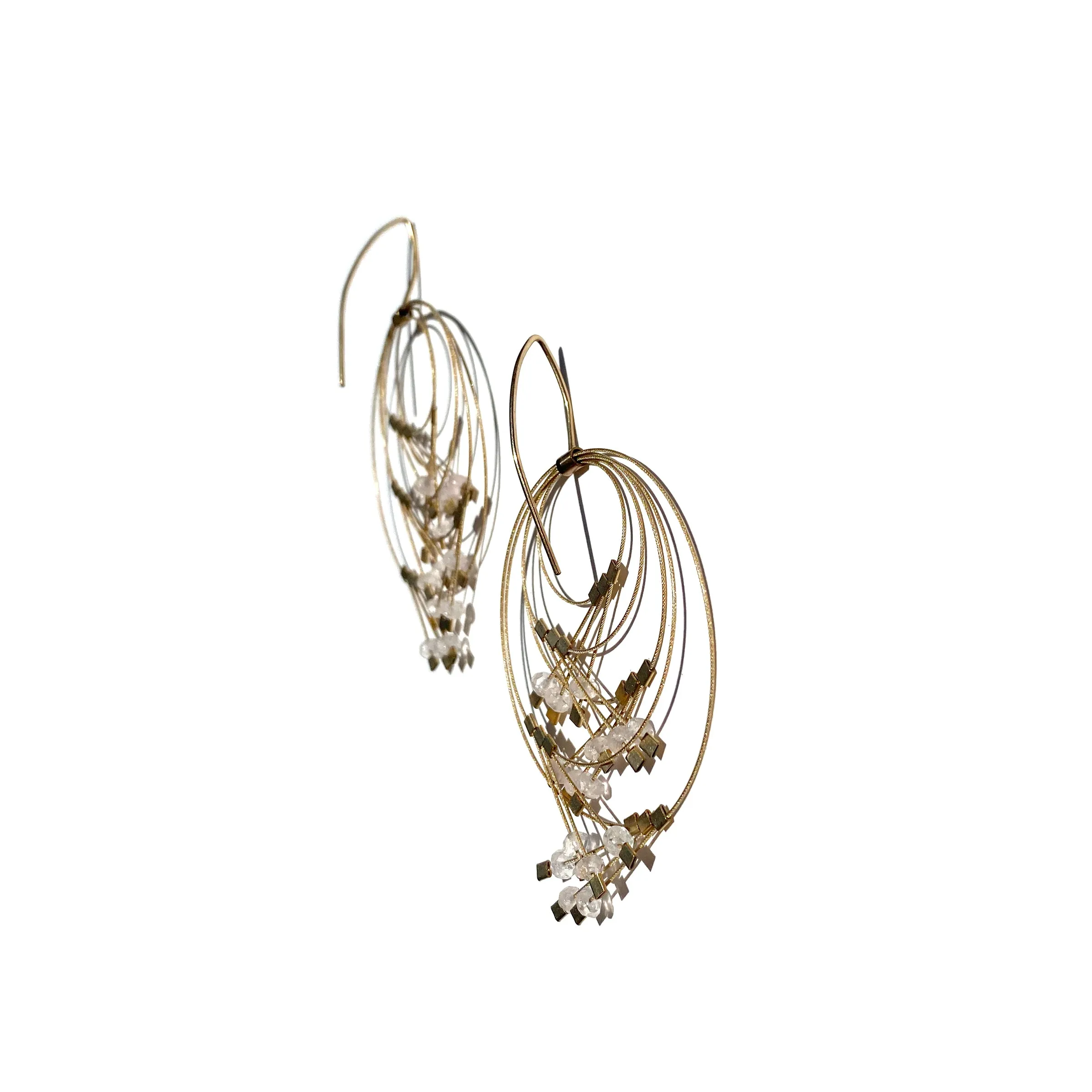 Vertigo Hook Earrings (Large)