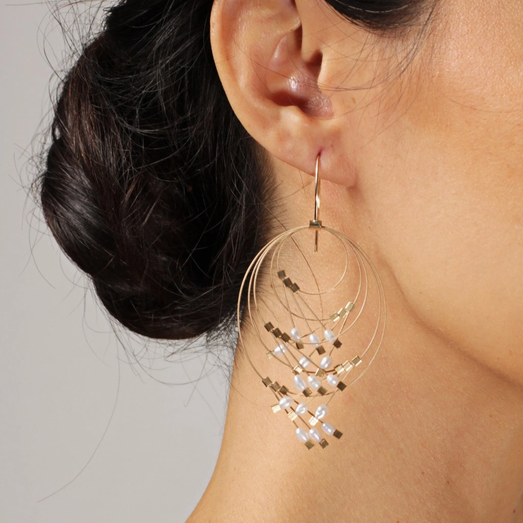 Vertigo Hook Earrings (Large)