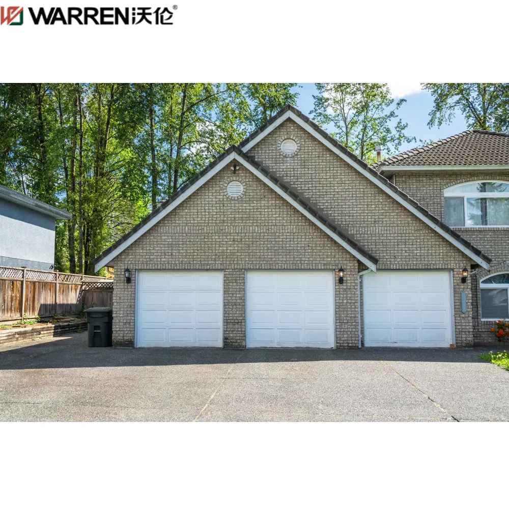 Warren 8x6 5 Insulated Clear Garage Door Modern Aluminum Garage Door Cost Carriage Doors With Windows